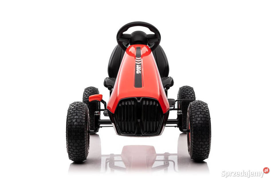 pojazd GOKART NA PEDAŁY pompowane koła auto Myszków