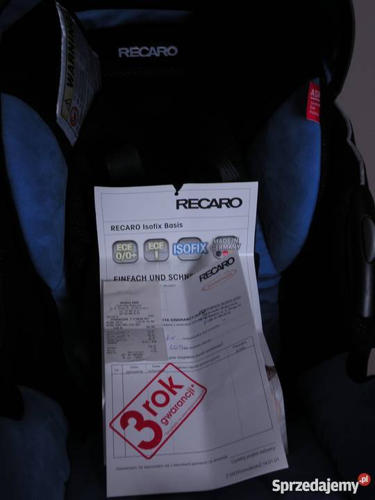 Recaro Young Profi z bazą isofix Foteliki samochodowe