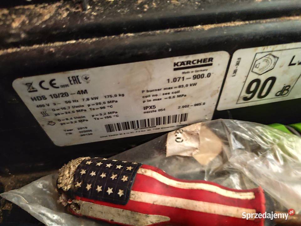 Krecher HDS 10204m Nowa Wieś Szlachecka sprzedam