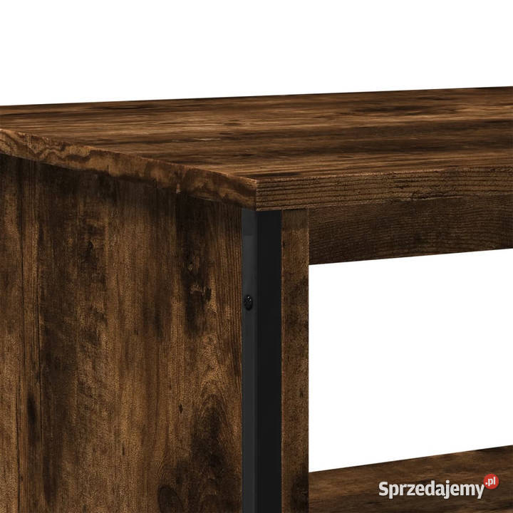 Stolik kawowy przydymiony dąb 75x51x40 WM848486 Warszawa sprzedam