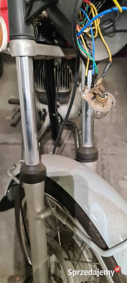 Wsk kos dwie gołe rury przedniego zawieszenia Kłodne