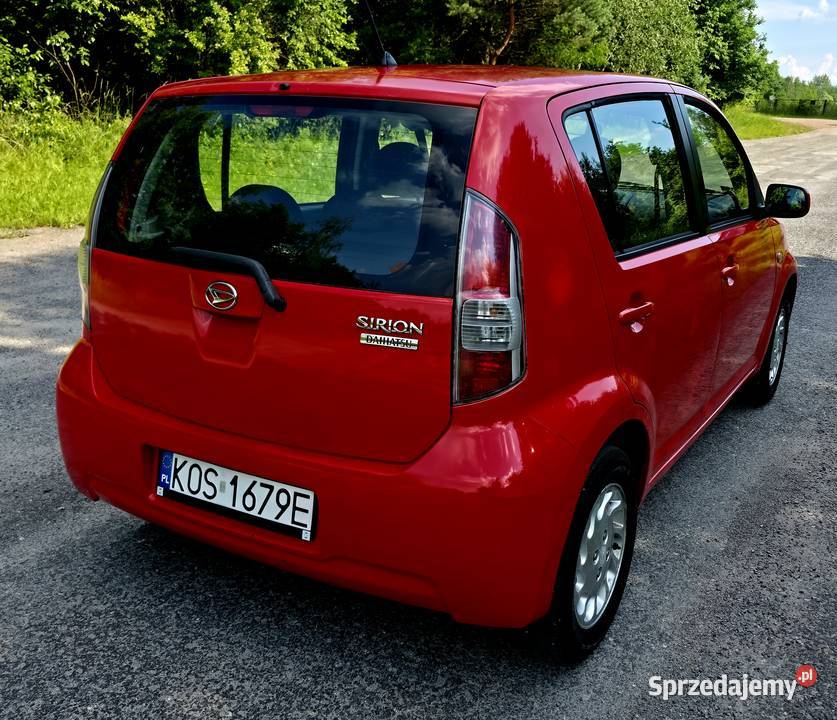Daihatsu Sirion 103 przebiegu nieuszkodzony sprzedam