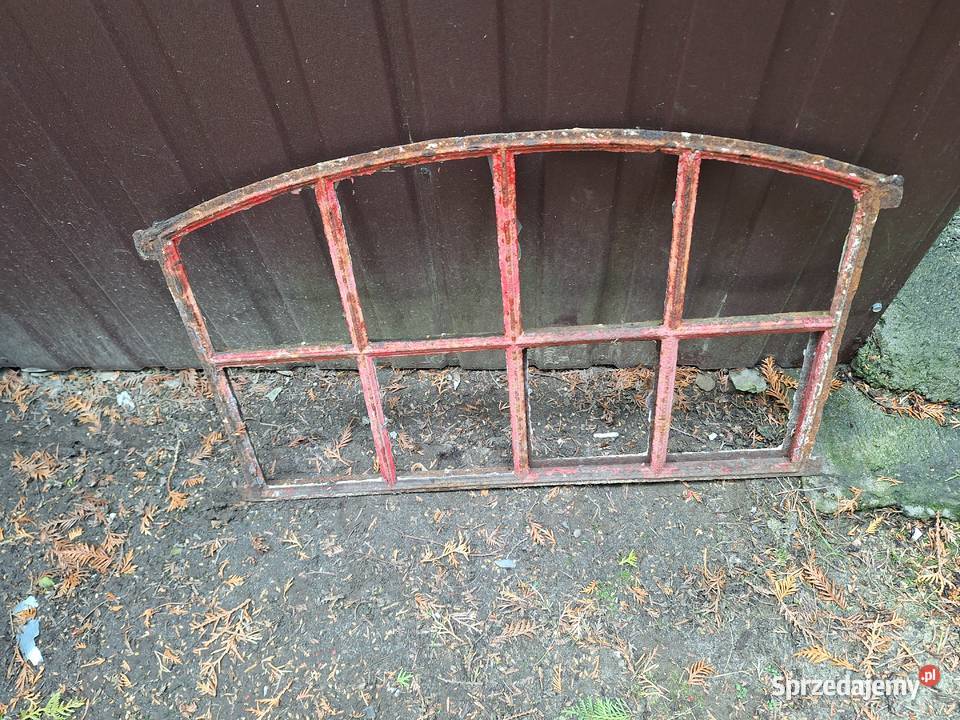 stare okna żeliwne