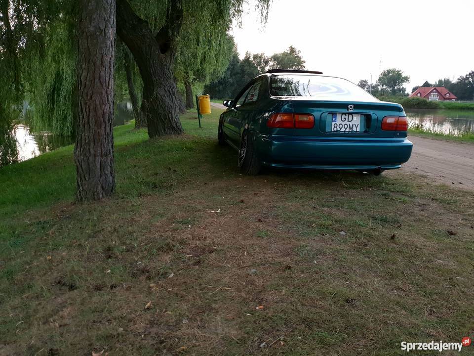 Honda Civic 5 Coupe regulowane zawieszenie