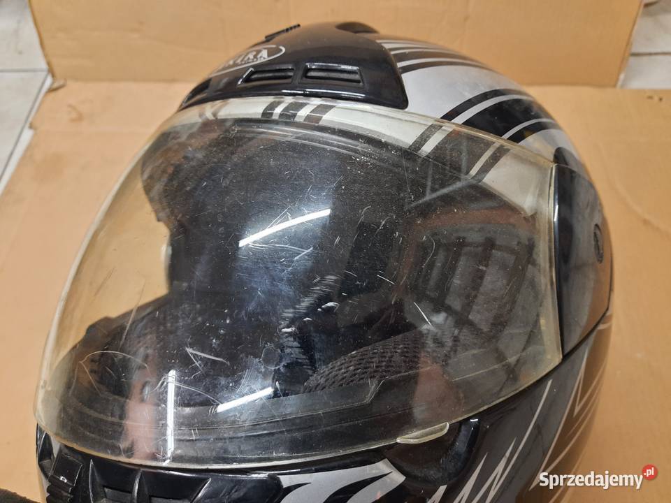 Kask motocyklowy akira rozmiar M5758 dolnośląskie Jelenia Góra
