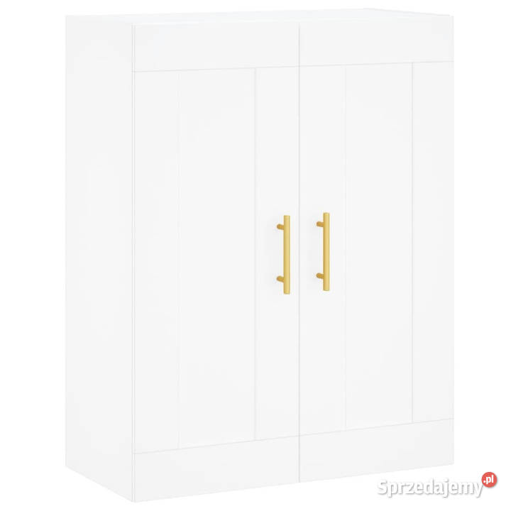 Witrynka biała 695x34x180 materiał