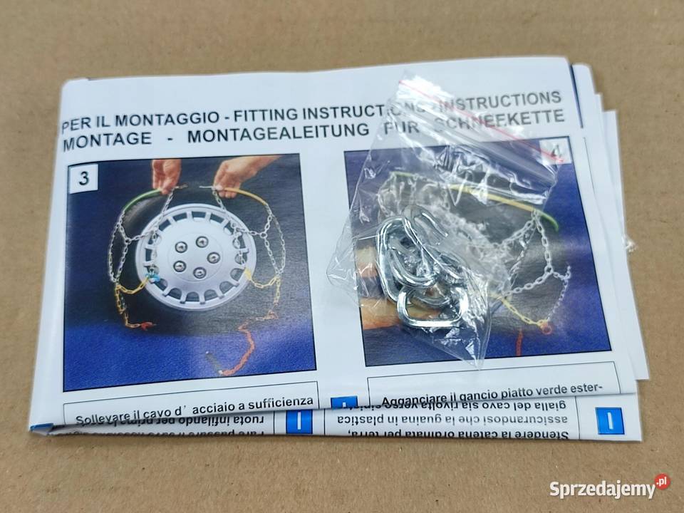 ŁAŃCUCHY ŚNIEGOWE 1 PARA KAWIN KNS90 14 17
