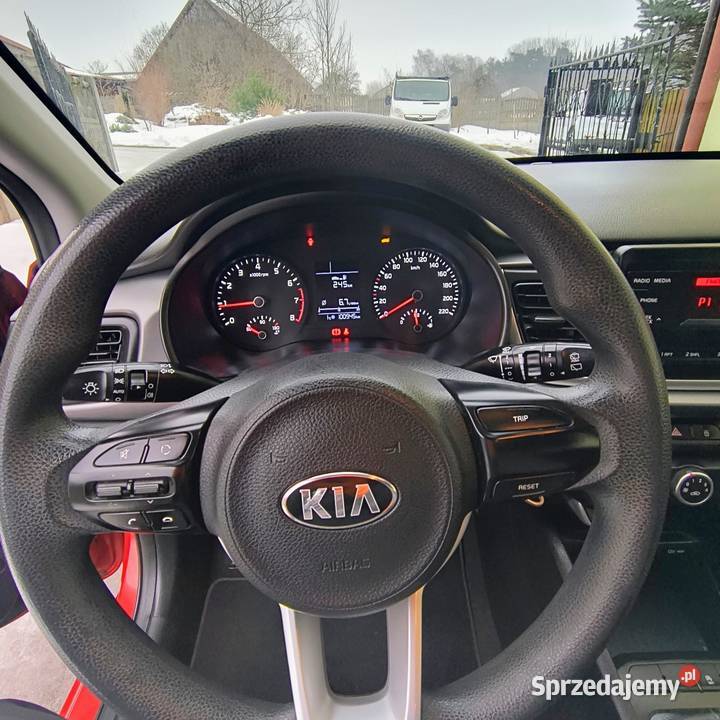 Kia Rio 12 B 84 101000 salon Polska 2017 r Hatchback łódzkie Opoczno sprzedam