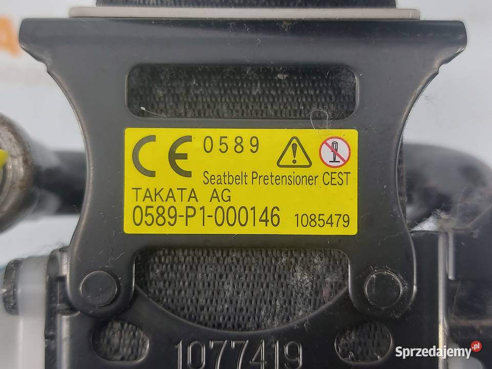 MAZDA 3 III BM 14r pas bezpieczeństwa prawy Kielce