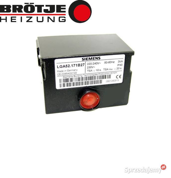 Sterownik Palnika Gazowego LGA52171B27 Wrocław