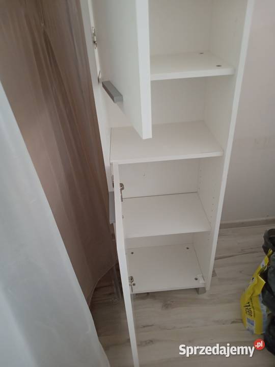 szafka łazienkowa słupek biala Płock