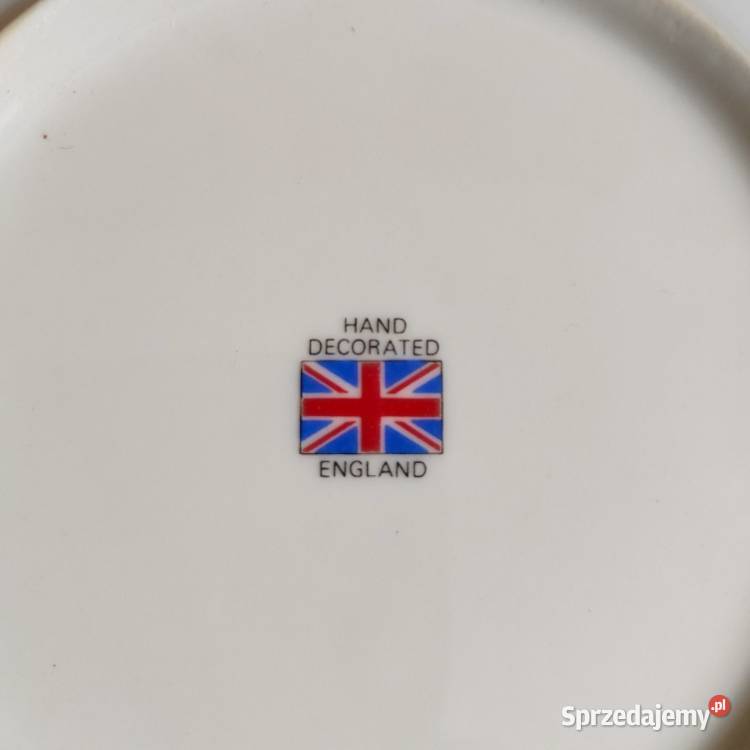 Angielska porcelana Kolekcja talerzy Warszawa sprzedam