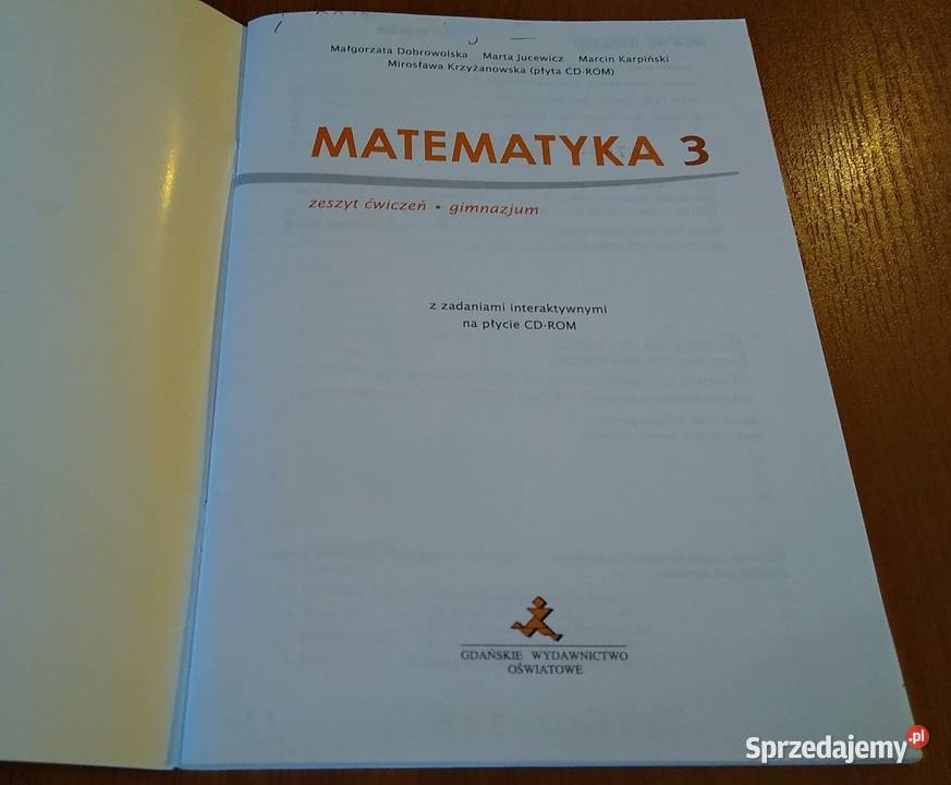 Matematyka z plusem 3 zeszyt ćwiczeń Dobrowolska Podręczniki pomorskie Gdańsk