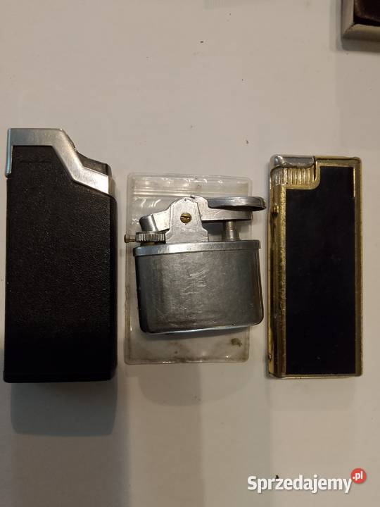 Zapalniczki czasy PRLu Ronson pomorskie Słupsk