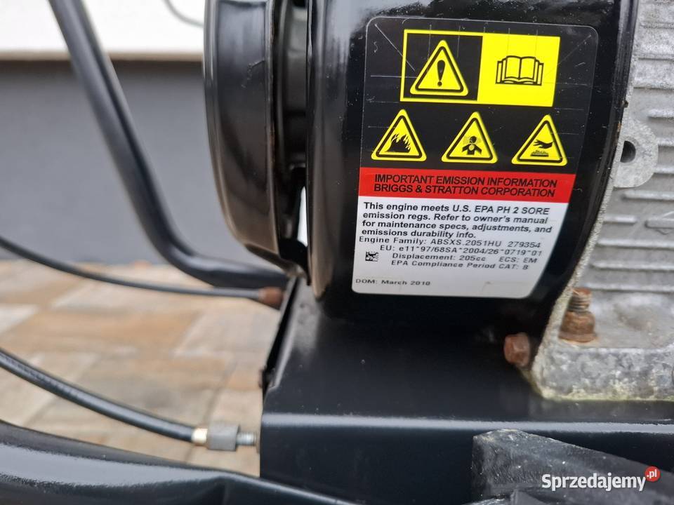 Zamiatarka do kostki Texas briggs 65 odśnieżarka Pozostałe Chobrzany