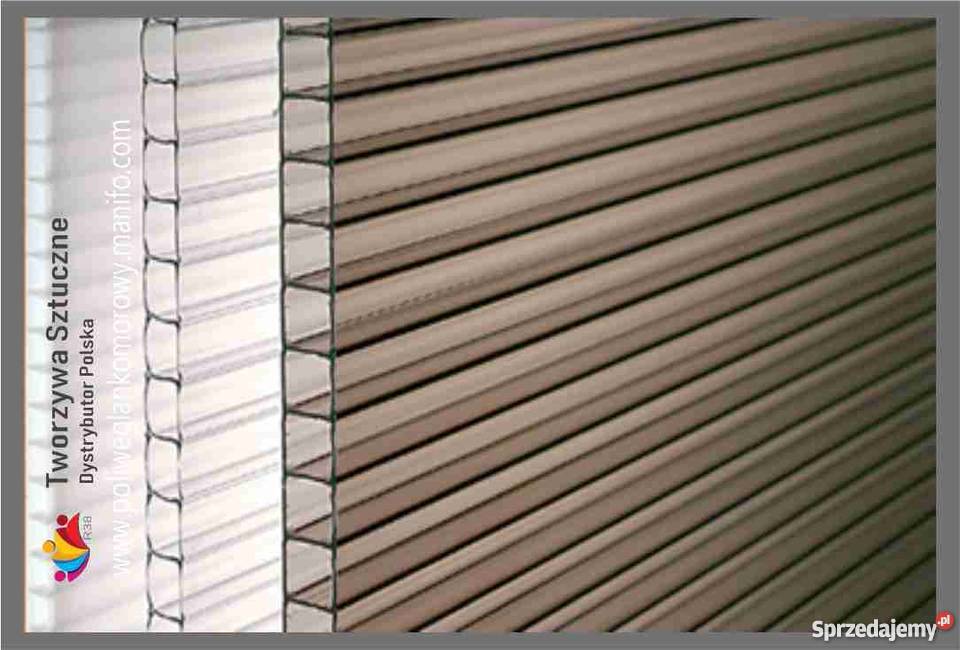 Poliwęglan Komorowy UV 4681016202532mm taras Materiały budowlane Konin