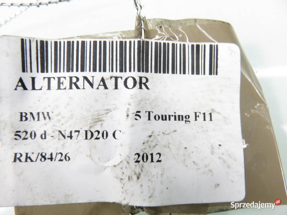 ALTERNATOR BMW F11 520 d 8507625 FG23S032 osobowe