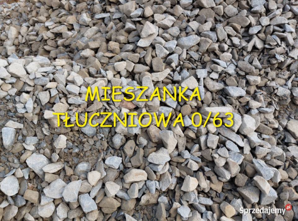 Kruszywa Kliniec Tłuczeń Piasek Podbudowa Kamień Materiały budowlane podkarpackie Pruchnik sprzedam