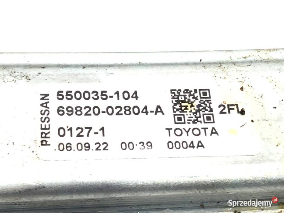 PODNOŚNIK SZYBY LEWY PRZÓD TOYOTA COROLLA E21 osobowe