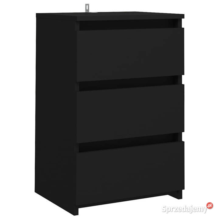 Szafki nocne 2 czarne 40x35x625 WM806214 mazowieckie