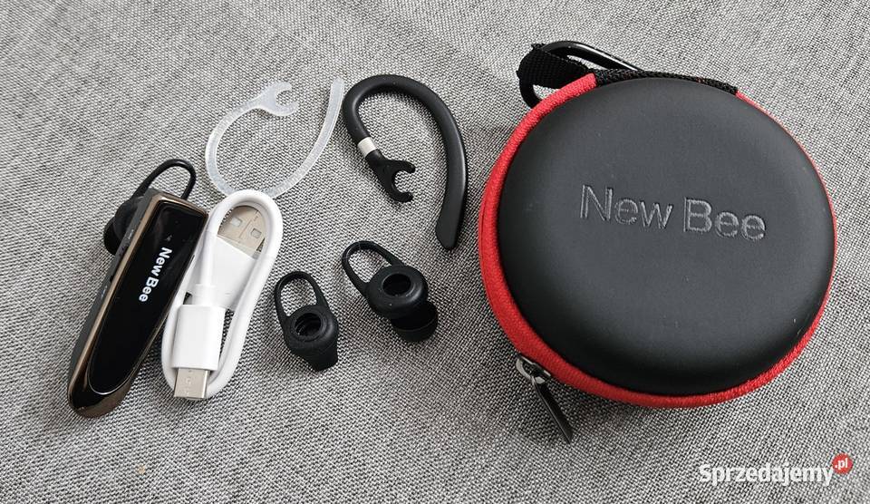 Bezprzewodowy zestaw słuchawkowy Bluetooth Bee Śrem sprzedam