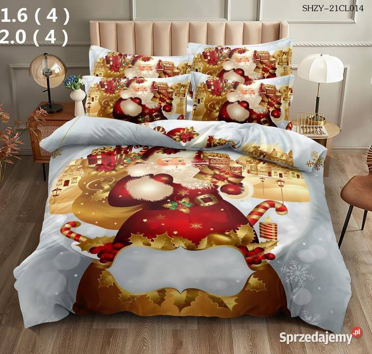 Komplet pościeli 3D 100 bawełna 4częściowy Warszawa