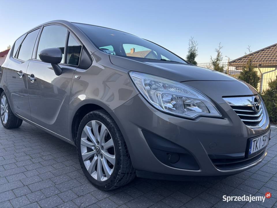 Opel Meriva stan idealny niski przebieg alufelgi świętokrzyskie Kielce