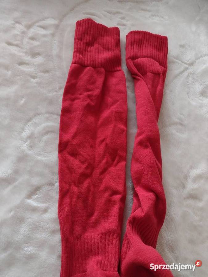 ASOS Czerwone długie skarpety zakolanówki Rozmiar 38-40 Kraków