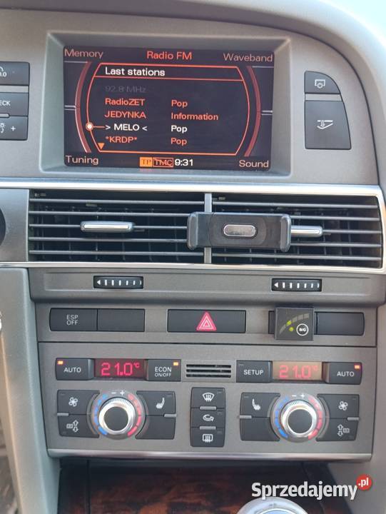 Audi A6 C6 24 benzyna LPG zadbany 2x koła A6 Golub-Dobrzyń