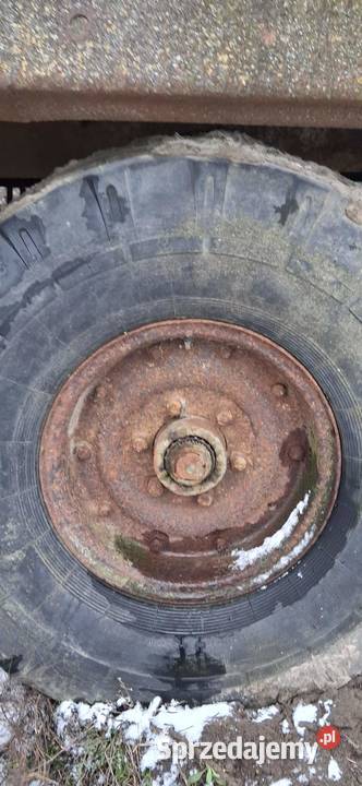 Przyczepa jednoosiowa wywrotka do remontu Mrocza