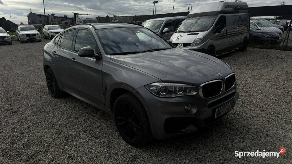 BMW X6 30d xdrive polski salon Mpakiet head up autoalarm pomorskie Gdańsk