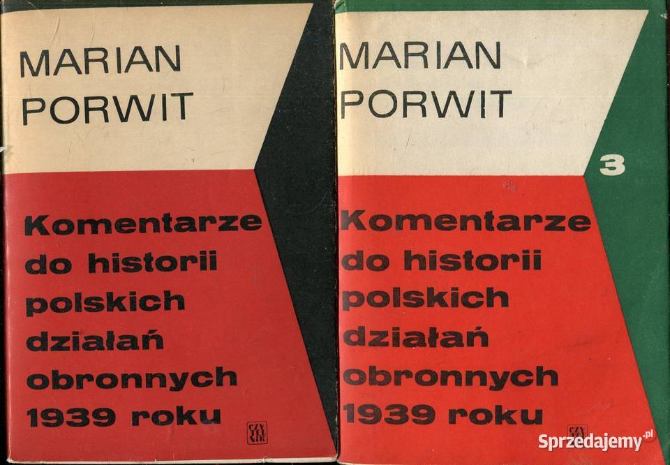 Komentarze do historii polskich działań Rok wydania 1969 sprzedam