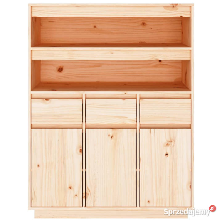 Szafka 89x40x1165 lite drewno sosnowe WM818215 Pozostałe Warszawa