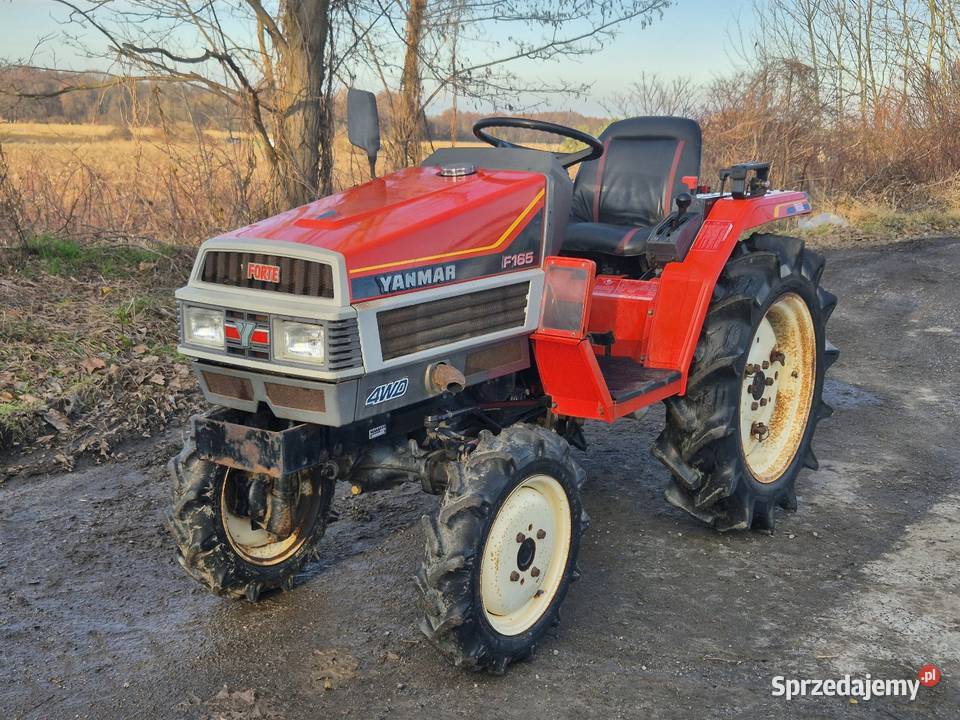 Traktorek traktor YANMAR F165D 16 44 Napęd 4x4 Małuszyn