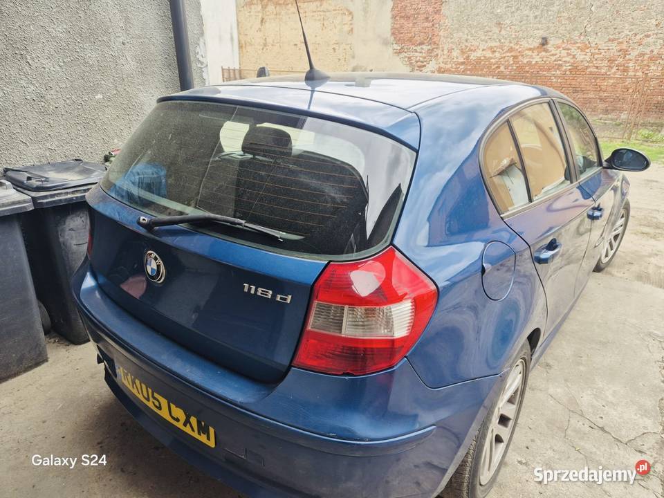 Bmw seria 1 M47 05 5D Anglik SPRAWNY ZDROWY