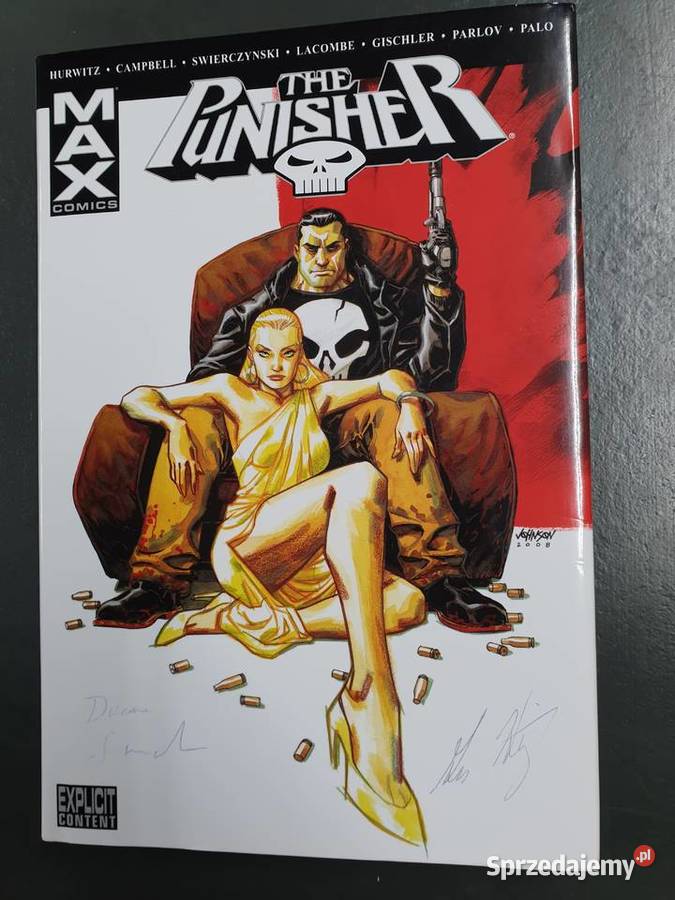 The Punisher vol 6 autografy twarda okładka  Gdynia