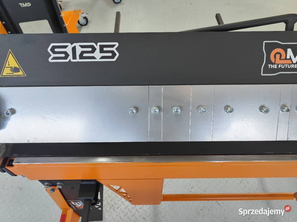 ZaginarkaGiętarka segmentowa 1250mm z nożem Białystok sprzedam