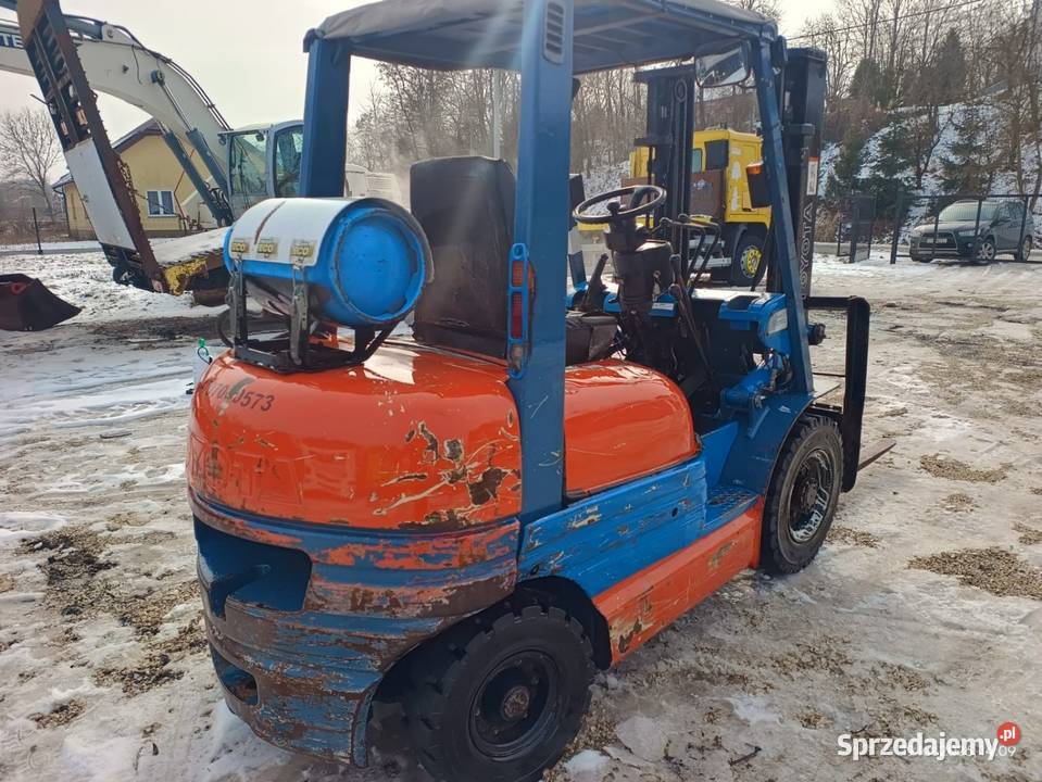 Sprawny wózek Toyota LPG Działoszyce sprzedam