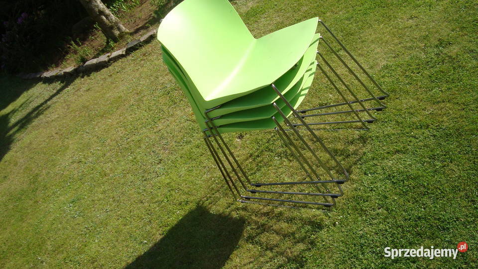 Krzesła z ABSu 4 groszkowe Krzesła Warszawa