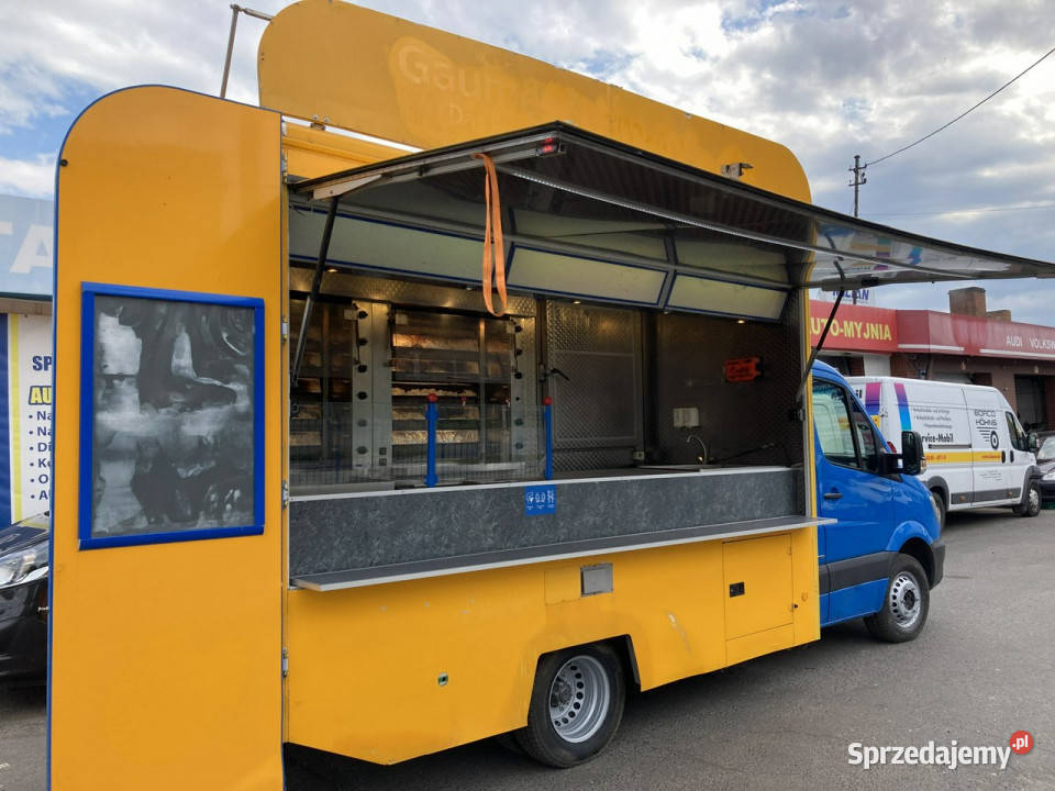 Mercedes Sprinter Autosklep Grill kurczak serwisowany w ASO Samochody dostawcze Syców