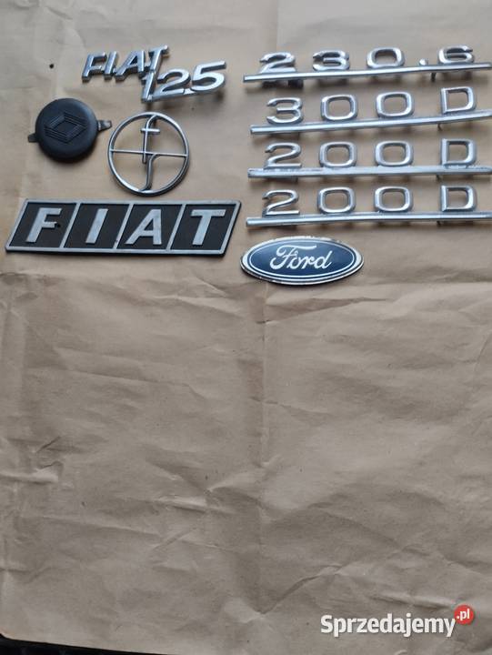 Emblematy samochodowe