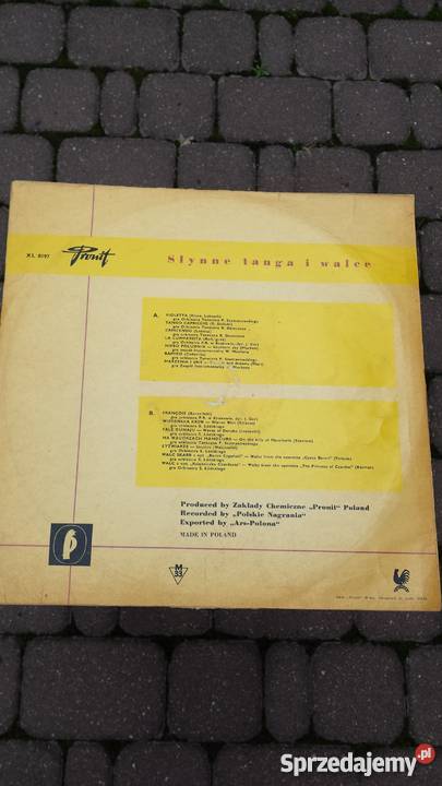 Płyta winylowa Słynna Tanga i Walce Warszawa