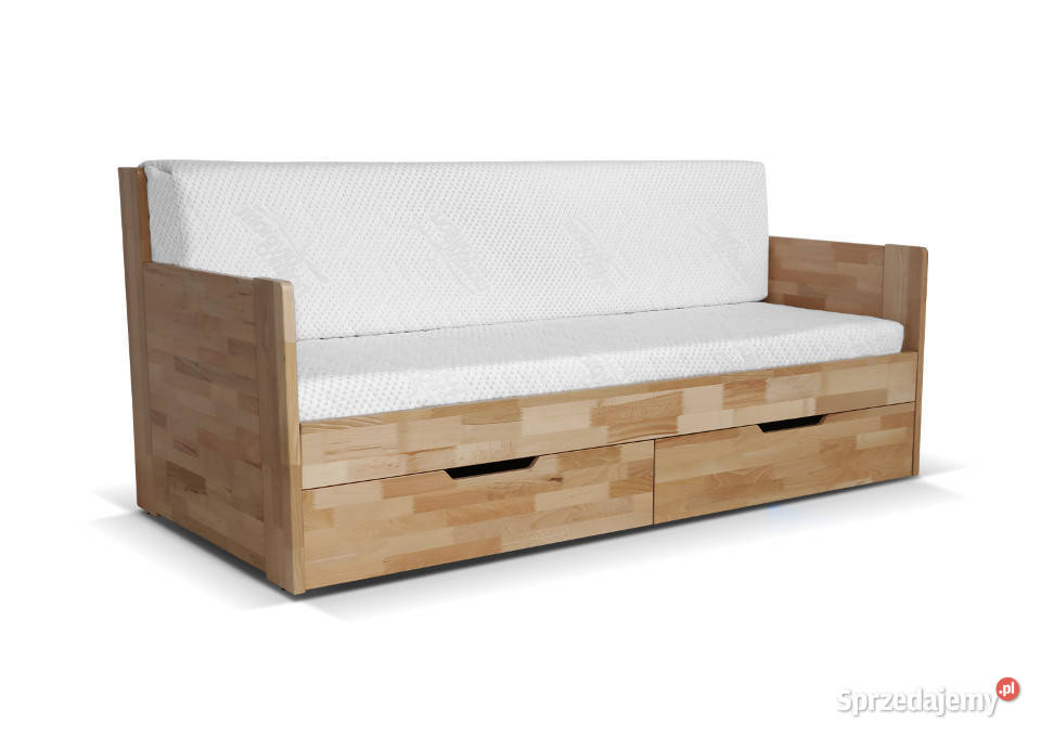 Łóżko drewniane bukowe rozkładane Duo C 180200 Katowice
