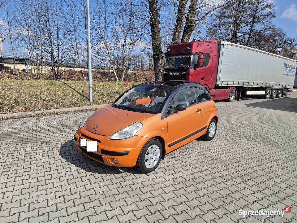 Citroen C3 Plurier Cabrio AUTOMAT 16 benz 109 śląskie