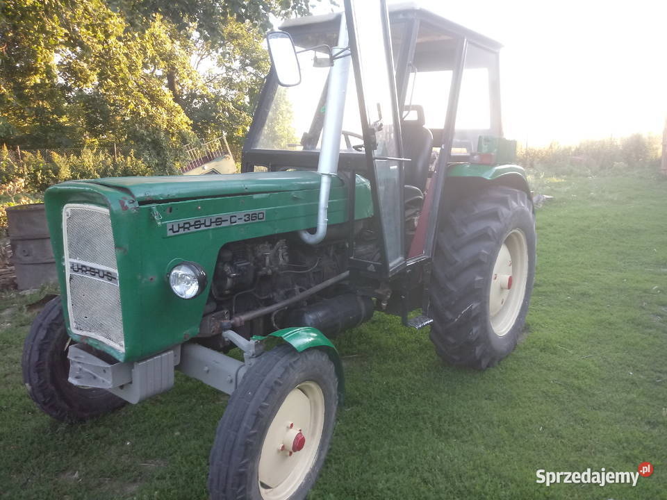 Ursus c355 360 super stan opony nowe 100 sprawny Ciągniki łódzkie