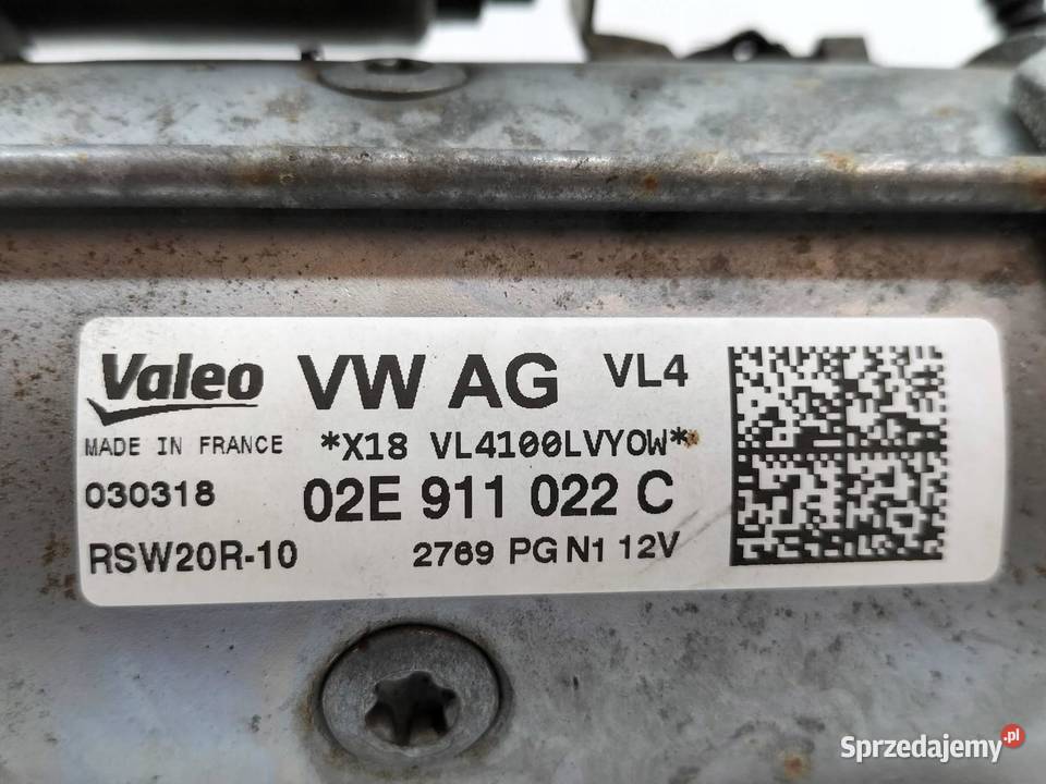 ROZRUSZNIK 02E911022C 20 TDI Skoda Superb III Rok produkcji 2018 Układ elektryczny silnika