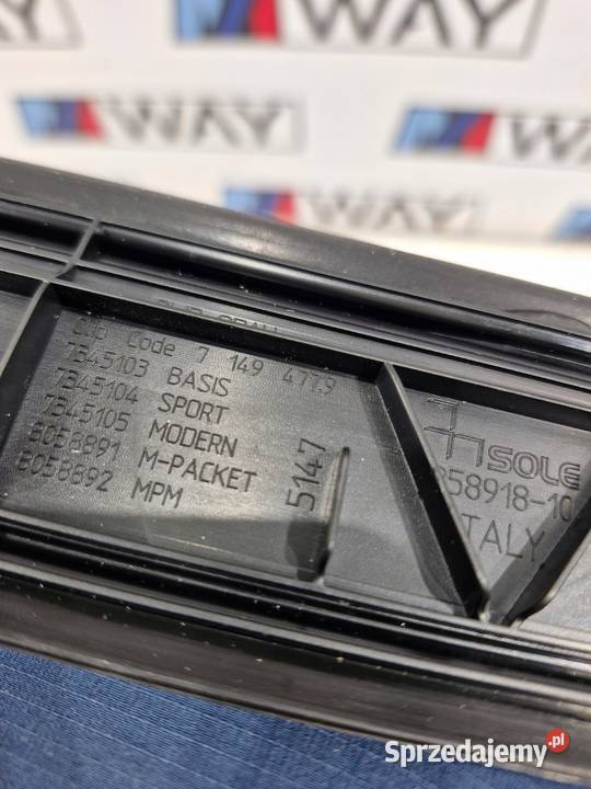BMW M2 F87 NAKŁADKA LISTWA PROGOWA KOMPLET osobowe