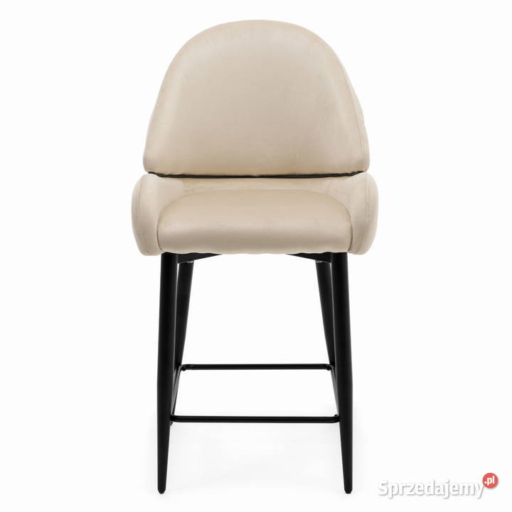 Hoker Tapicerowany Bergamo Jasnobeżowy Wysyłka Hokery Tarchały Małe