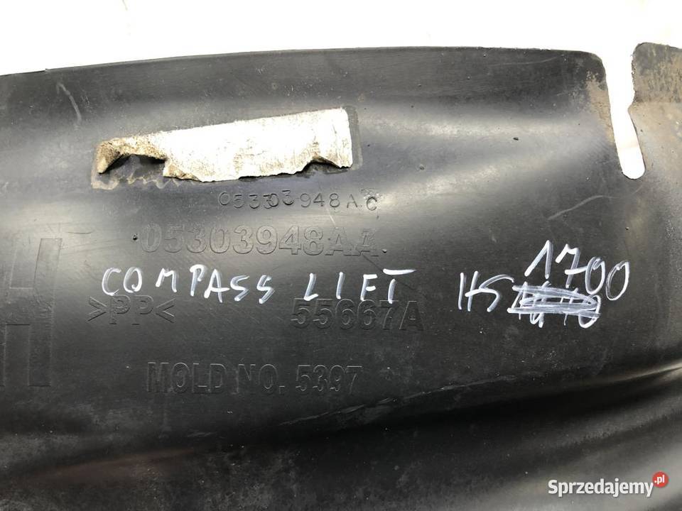 NADKOLE PRAWY TYŁ JEEP COMPASS I LIFT 05303948AA wielkopolskie