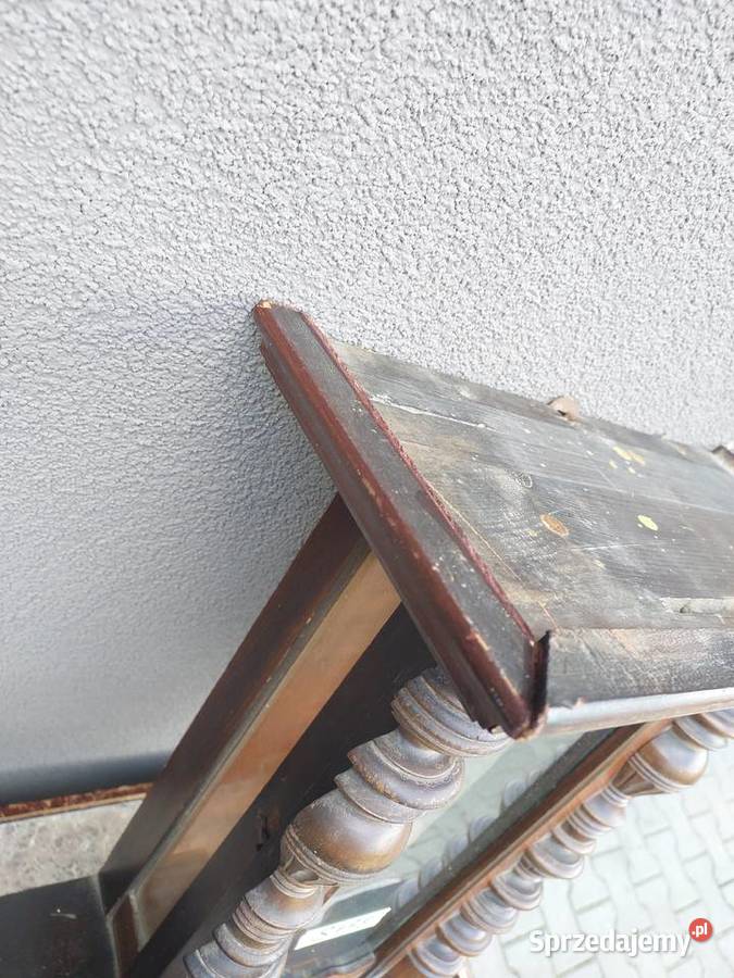 S178 Skrzynia obudowa starego zegara eklektyka Tczew